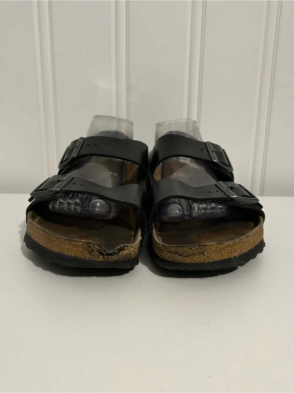 Birkenstock Milano soft black leather sandals